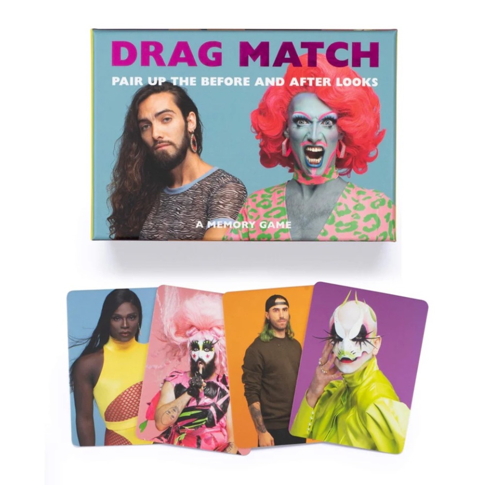 New DRAG MATCH A Memory Game Pair Up the Before & After Looks BOX SET $16.99 NIB